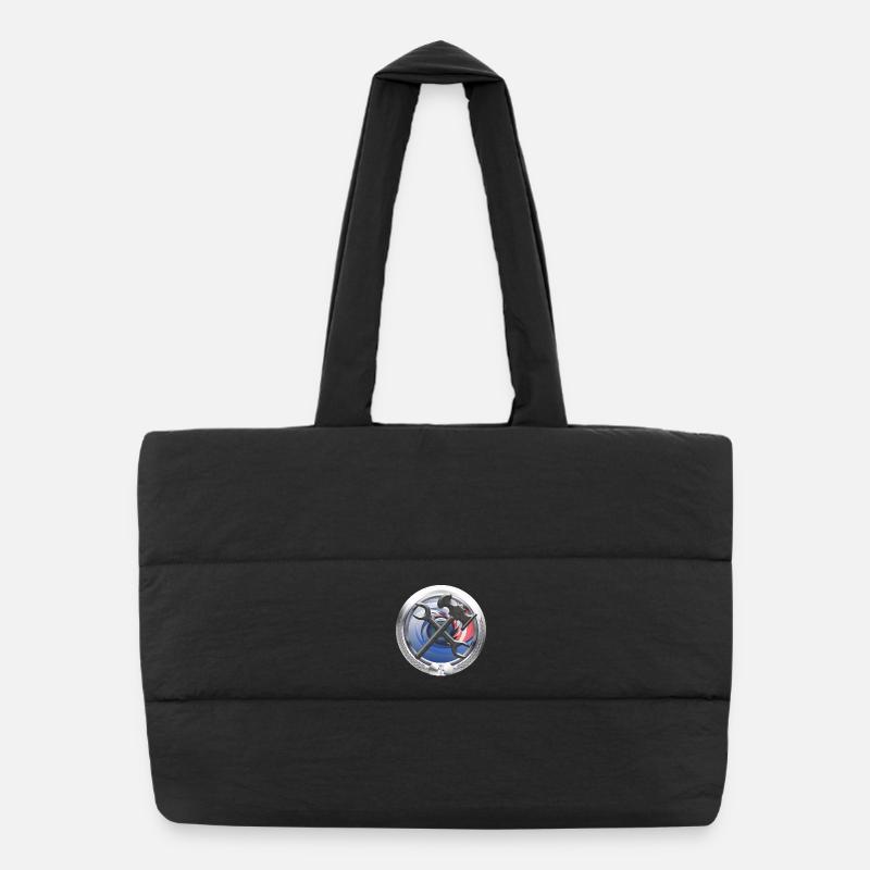 Craft Heating Water Sanitary Emblem Puffer Shopping Bag