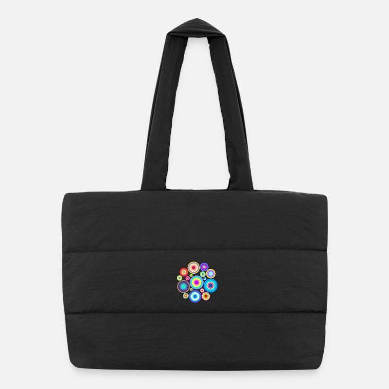 Peinture Dessin Creative Abstract Art Patterns Sac shopping matelassé