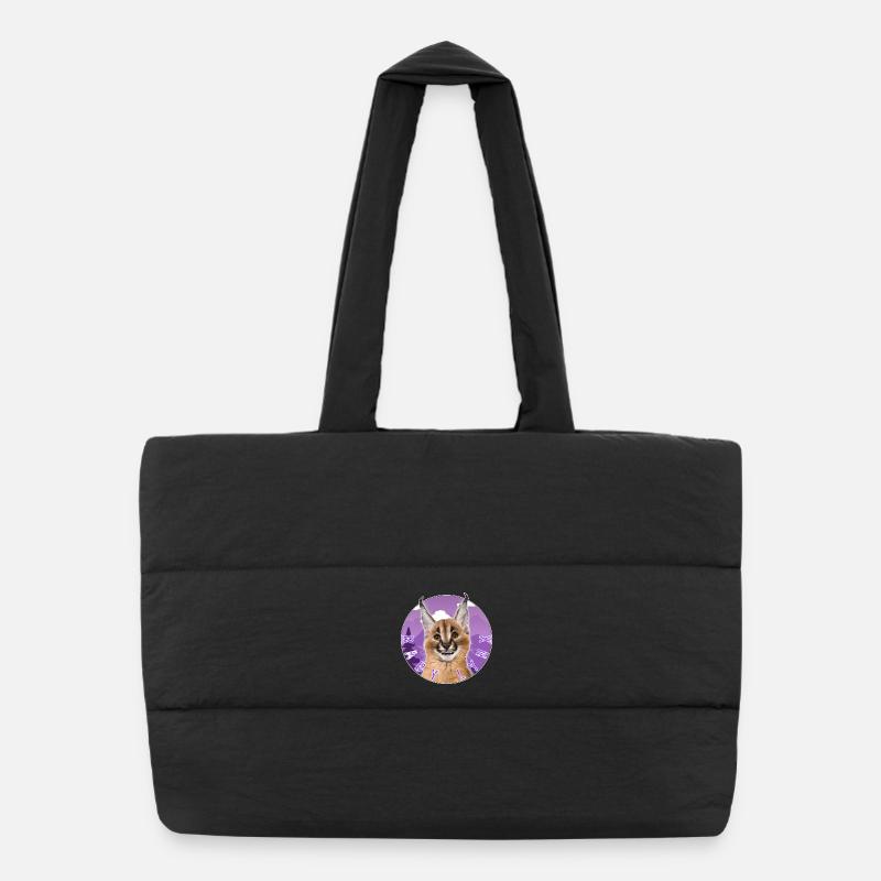 Chat Bébé Lynx Sac shopping matelassé