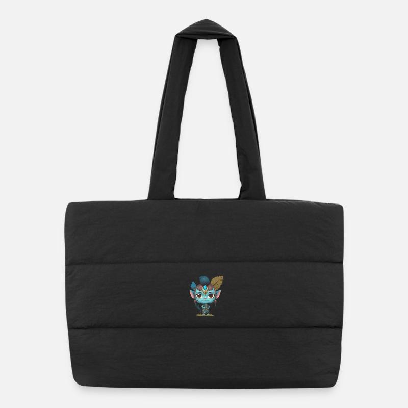 Avatar La Voie de l'Eau, mignon personnage, navi Sac shopping matelassé