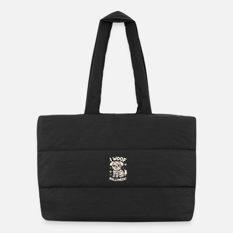 Halloween momies chien Sac shopping matelassé