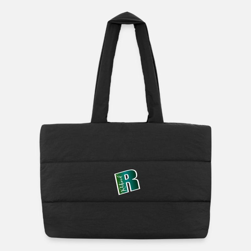 ADIEU EMPLOI - RETRAITE RETRAITE Sac shopping matelassé