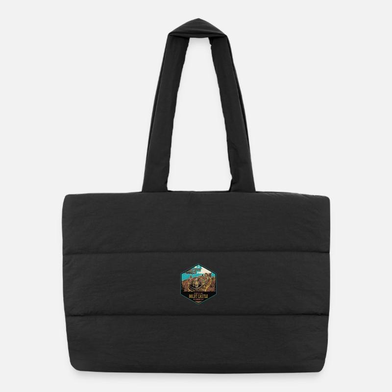 Boldt Castle: Romance on Heart Island Puffer Shopping Bag