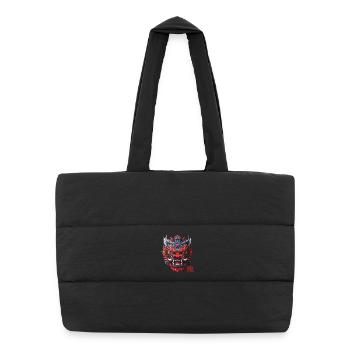 Oni, démon Japonais - Sac shopping matelassé - noir - Devant