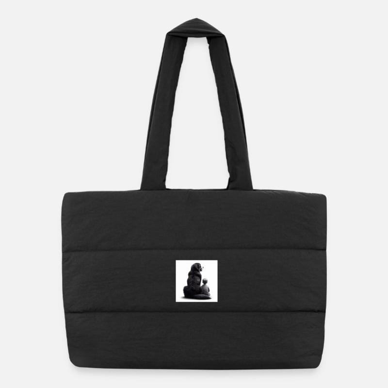 Sac shopping matelassé