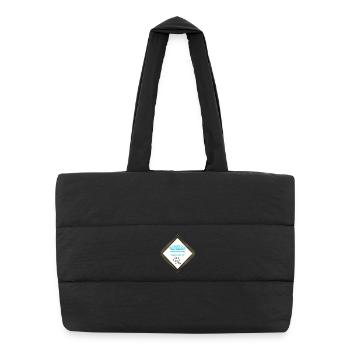 J'y arrive pas - Sac shopping matelassé - noir - Devant