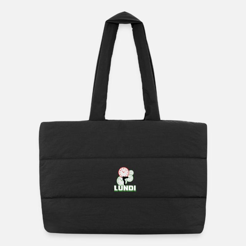 Lundi Sac shopping matelassé