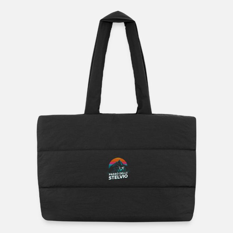 Vélo de route Passo dello Stelvio, Italie Sac shopping matelassé