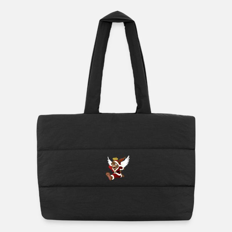 L’aide du Père Noël - le lapin de Pâques Sac shopping matelassé