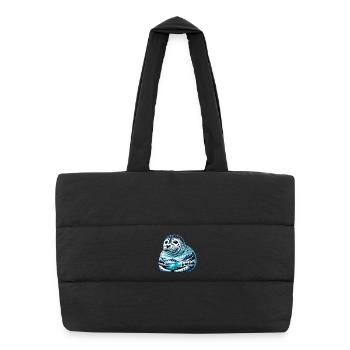 Seal - Puffer Shopping Bag - black - Front