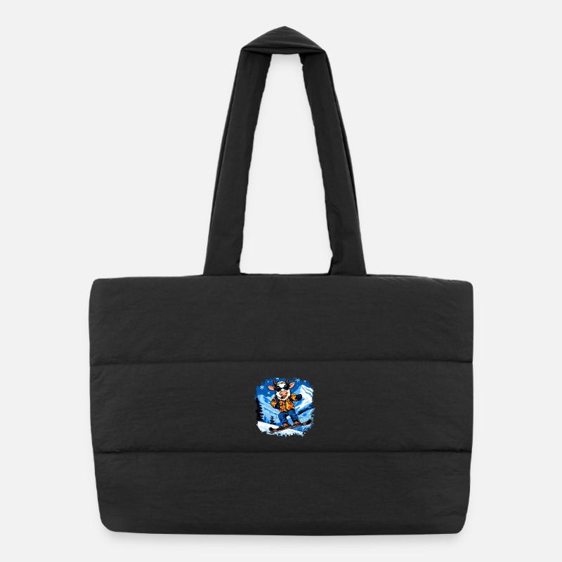 Sac shopping matelassé