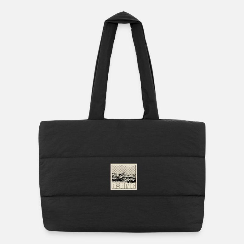 Sac shopping matelassé