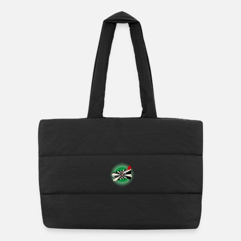 Jeu de fléchettes de style graffiti avec hit Sac shopping matelassé