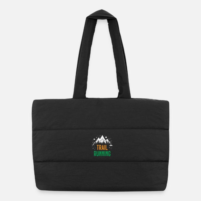 Course sur sentier Sac shopping matelassé
