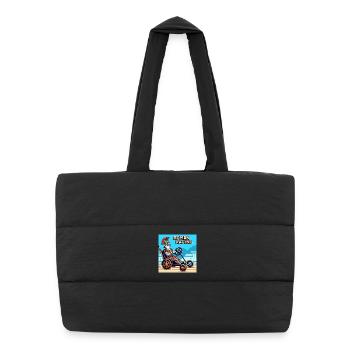 The curriculum - Puffer Shopping Bag - black - Front