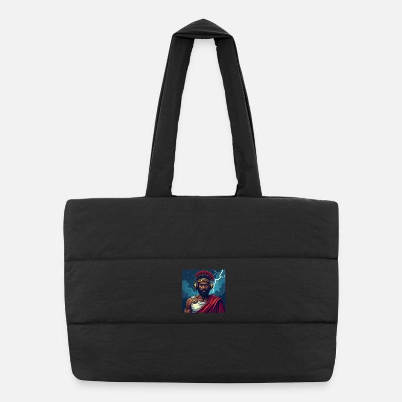 Rise above the chaos Puffer Shopping Bag