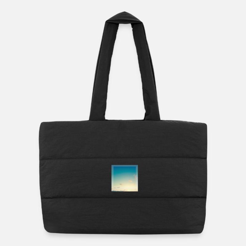 Sky Puffer Shopping Bag