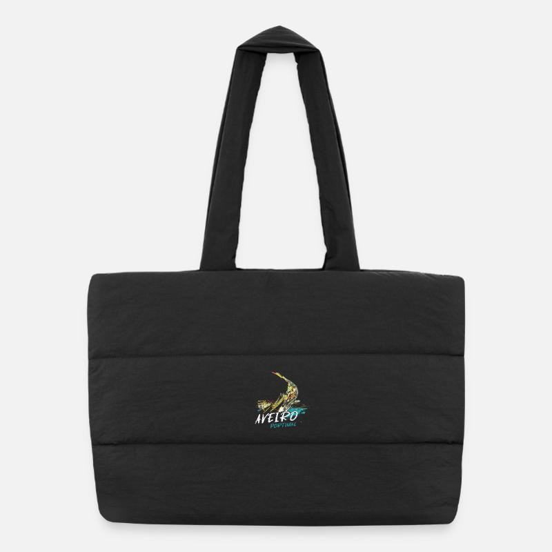 Bugboot moliceiro Aveiro Illustration Puffer-Einkaufstasche