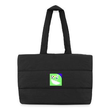 20 Pablito - Puffer-Einkaufstasche - Schwarz - Vorne