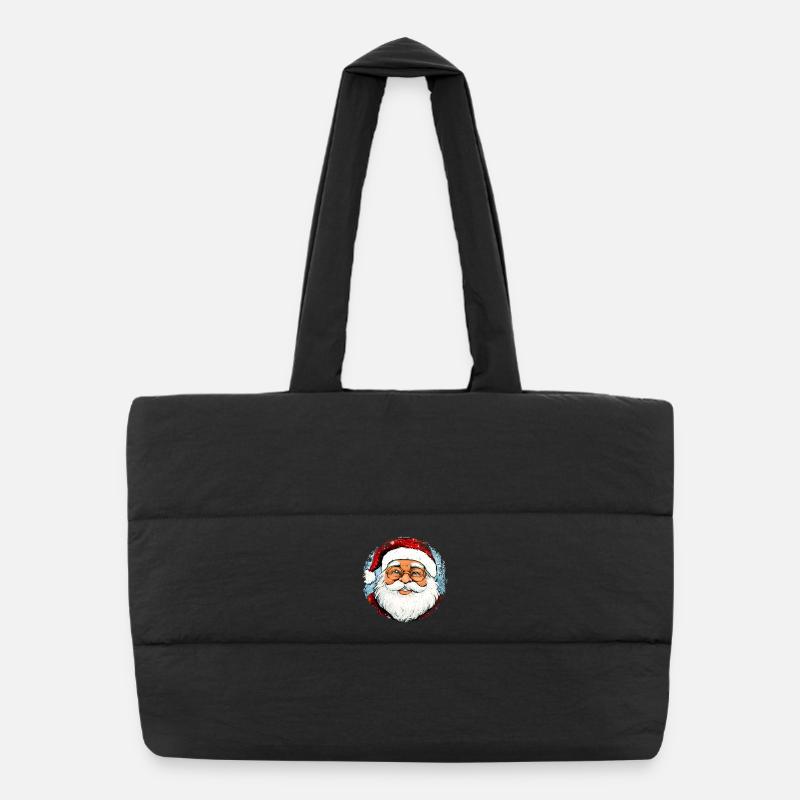 Père Noël Sac shopping matelassé
