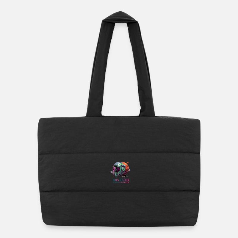 Mars Mission Sac shopping matelassé