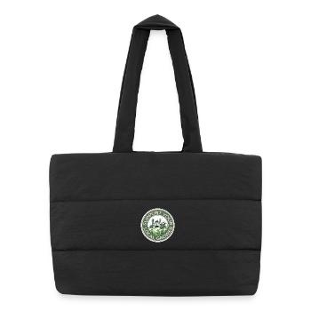Soutenez votre producteur local - Sac shopping matelassé - noir - Devant