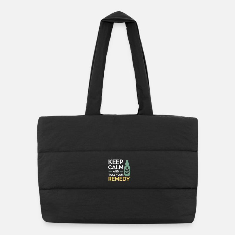 Certified Clinical Remedy Specialist Apparel  Puffer Shopping Bag