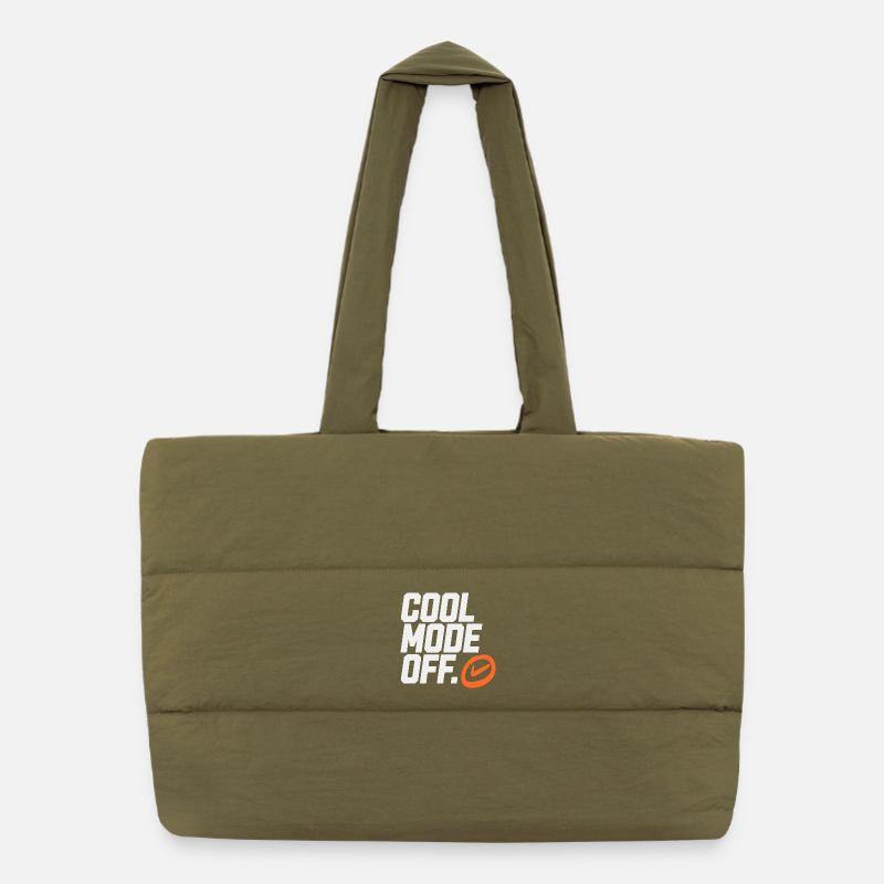 Mode cool du logo Sac shopping matelassé