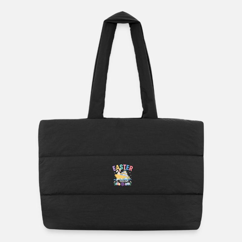 Citation des vacances de croisière de Pâques Sac shopping matelassé