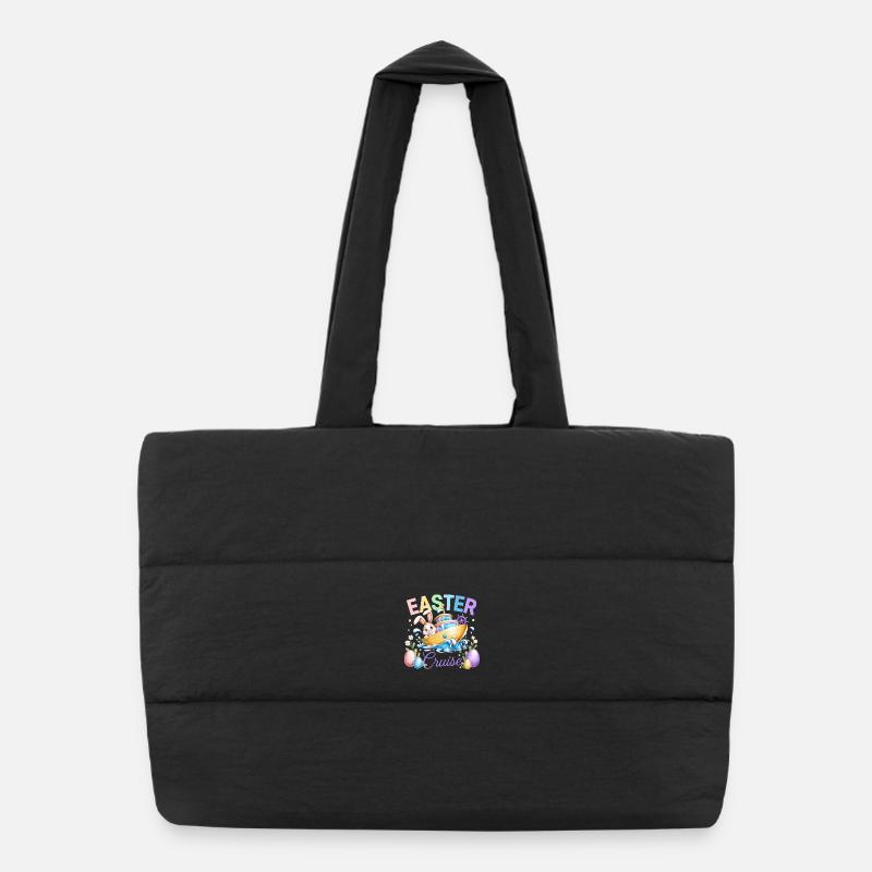 Citation des vacances de croisière de Pâques Sac shopping matelassé