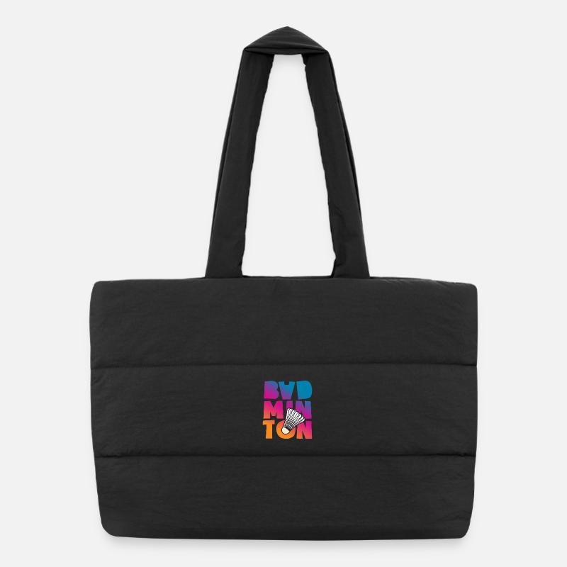 Badminton Sac shopping matelassé