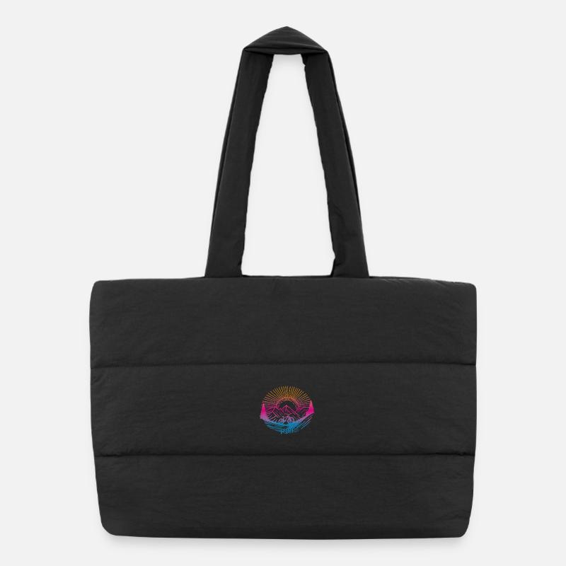 Sac shopping matelassé
