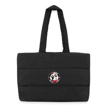 The Antifa Witch - Police - Sac shopping matelassé - noir - Devant
