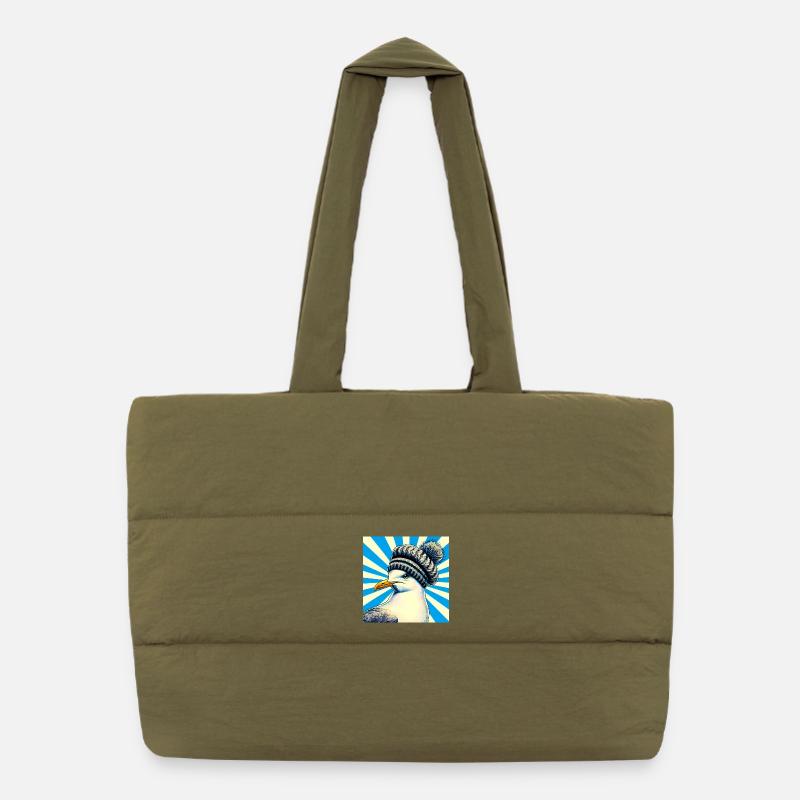 gull Puffer Shopping Bag
