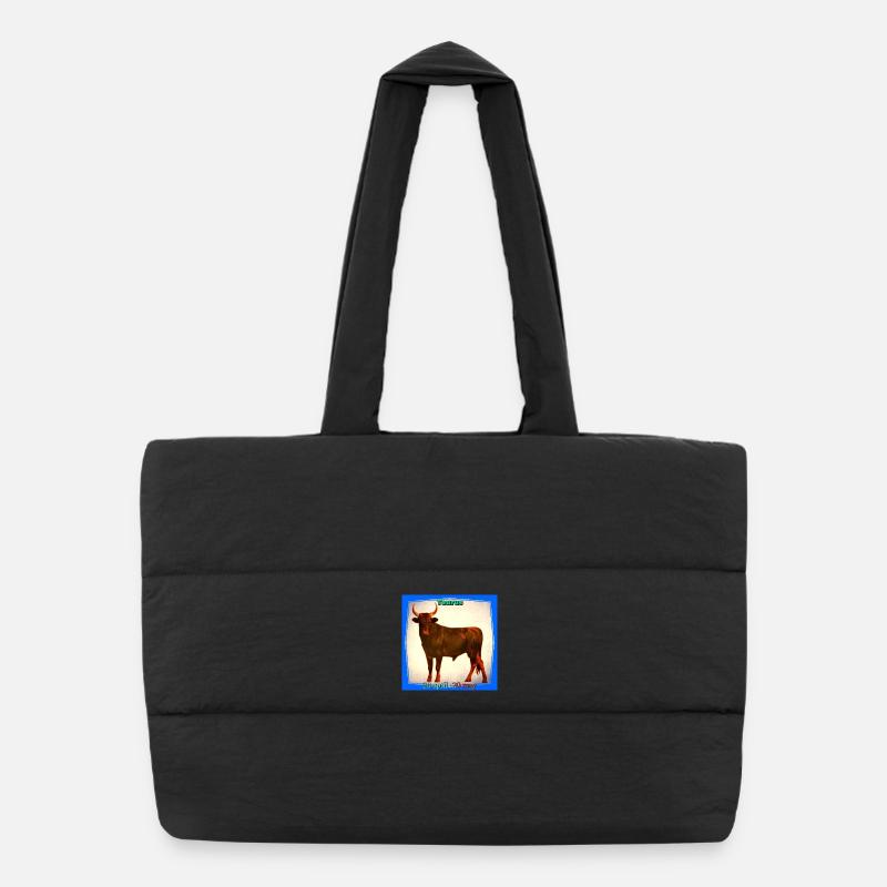 bull Puffer Shopping Bag
