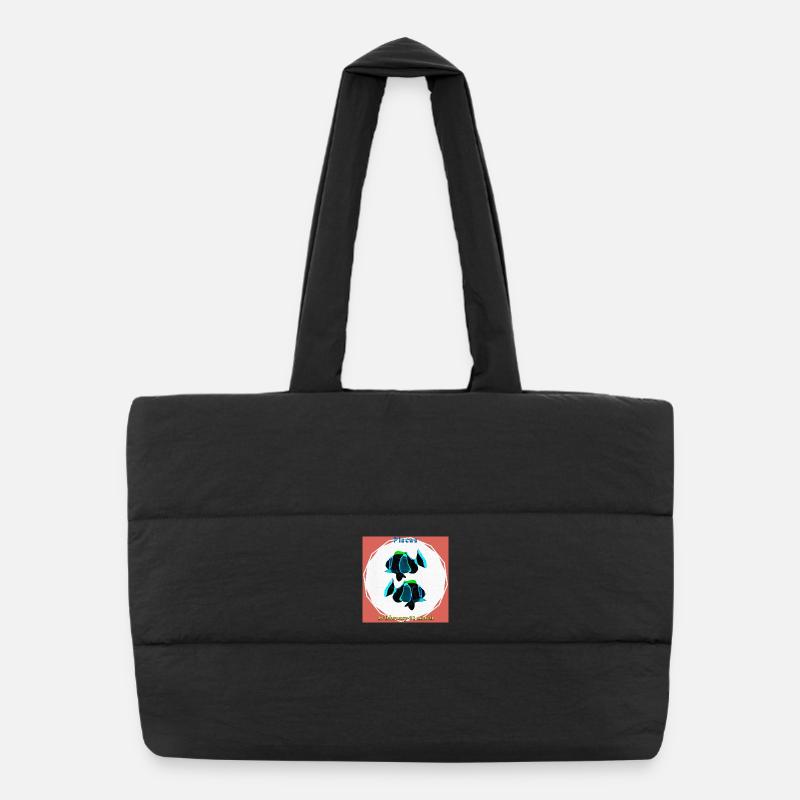 Fish Puffer Shopping Bag