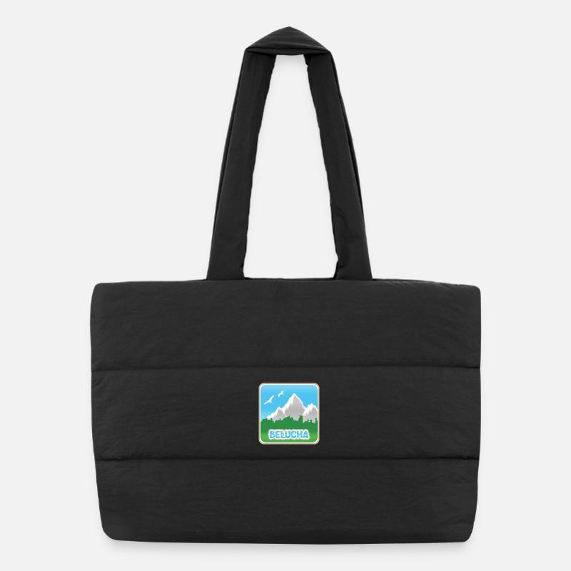 Geschenk für Belucha Puffer-Einkaufstasche