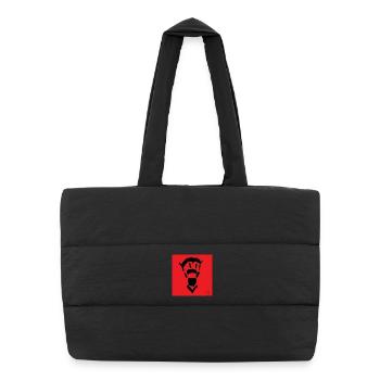 Screamer Dude - Puffer Shopping Bag - black - Front