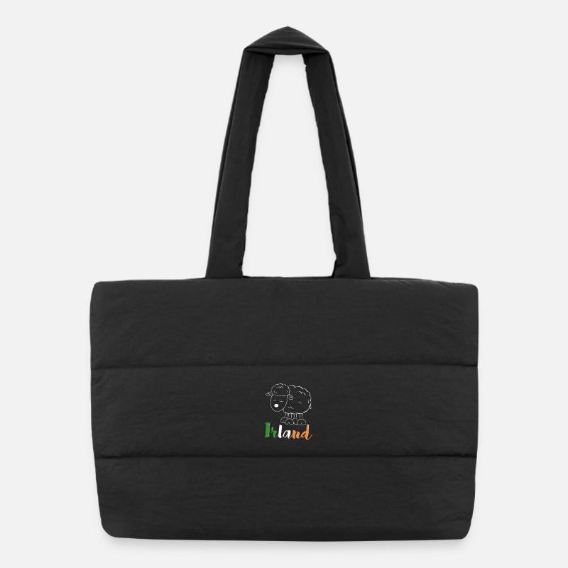 Mouton d’Irlande (version colorée) Sac shopping matelassé