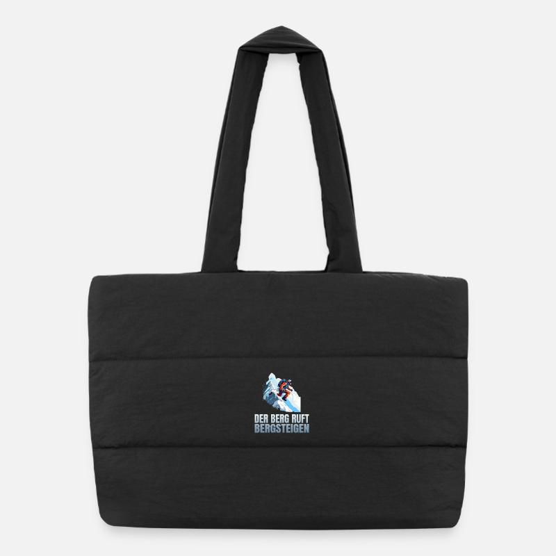 Der Berg ruft Puffer-Einkaufstasche