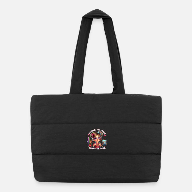 Au revoir, 3e année, Bonjour, 4e année, Sac shopping matelassé