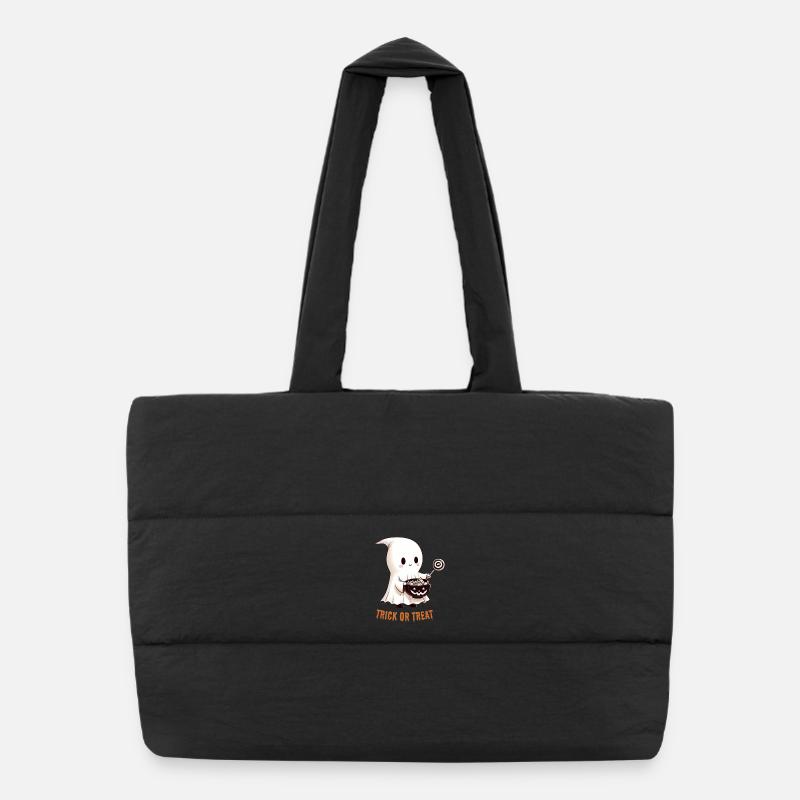 Des bonbons ou des bâtons Sac shopping matelassé