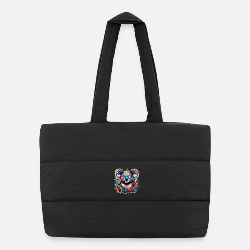 Sac shopping matelassé