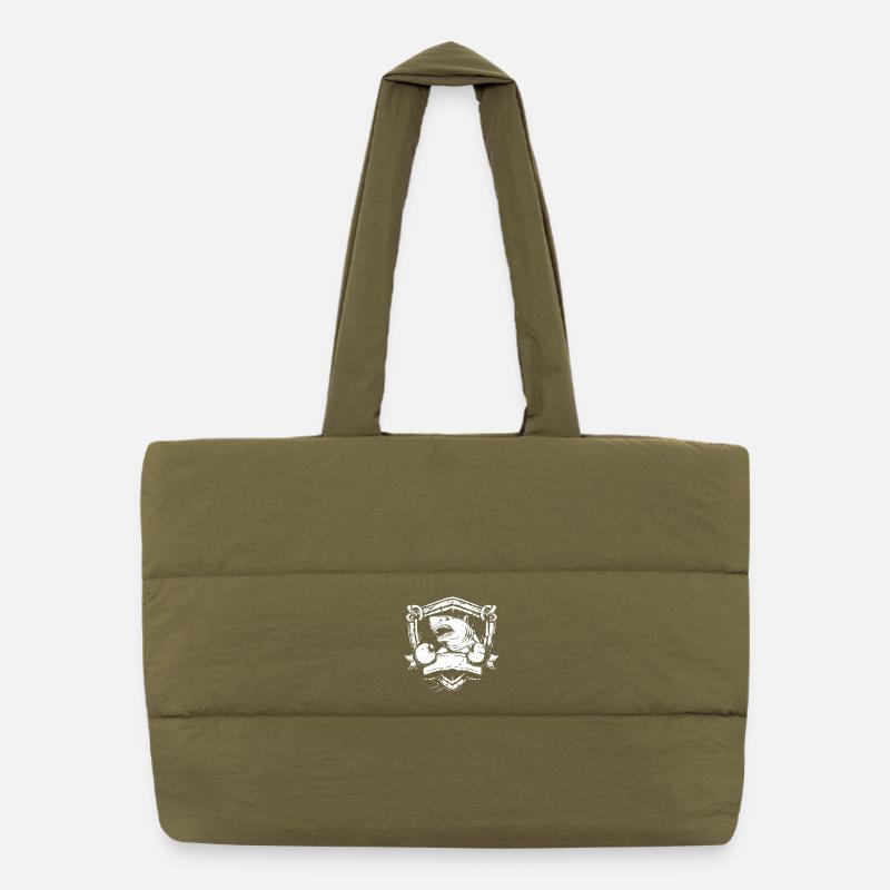 Shark Boxer Crest Puffer Shopping Bag