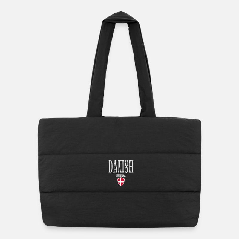 Danois original, fierté danoise Sac shopping matelassé