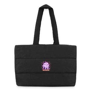 Niedlicher Azathoth kosmischer Horror Lovecraftianer - Puffer-Einkaufstasche - Schwarz - Vorne