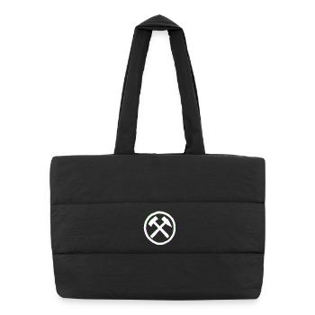 Marteau Ruhrpott Schlegel Glitch - Sac shopping matelassé - noir - Devant