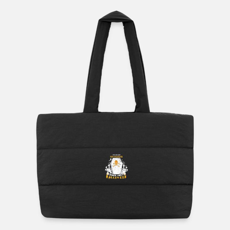 Halloween fan since last Halloween Puffer Shopping Bag