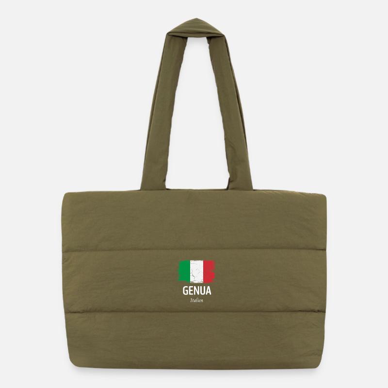Genoa Puffer Shopping Bag