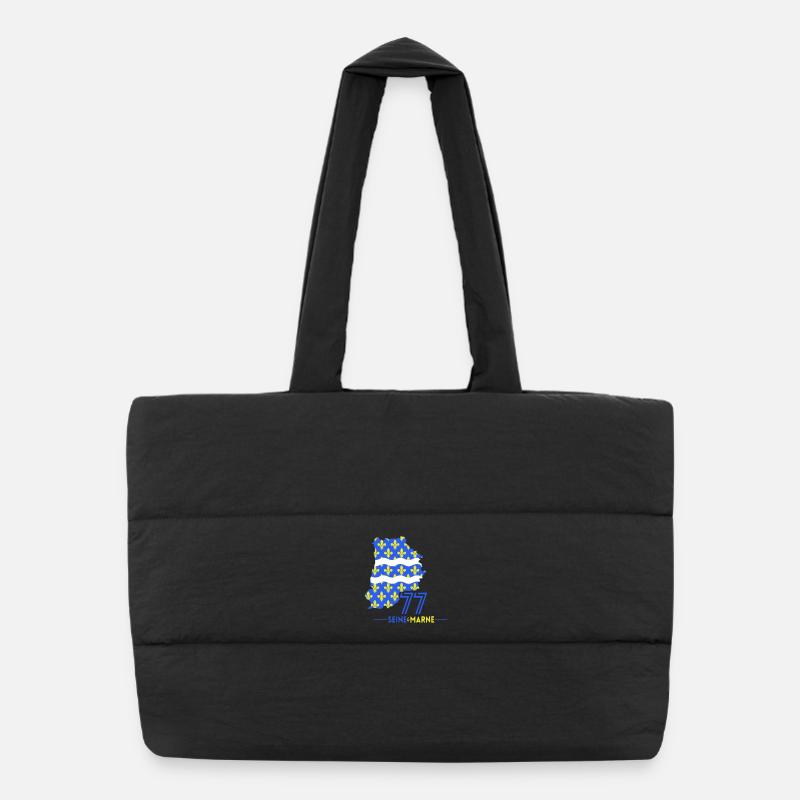 Sac shopping matelassé